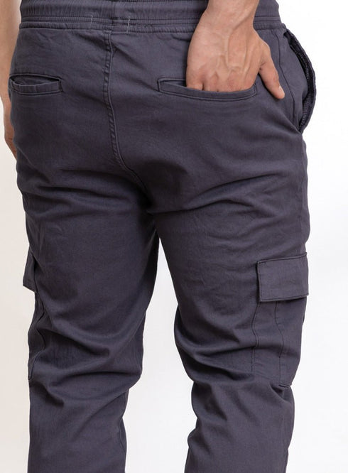 Gunmetal Cargo Pant - Khotwh